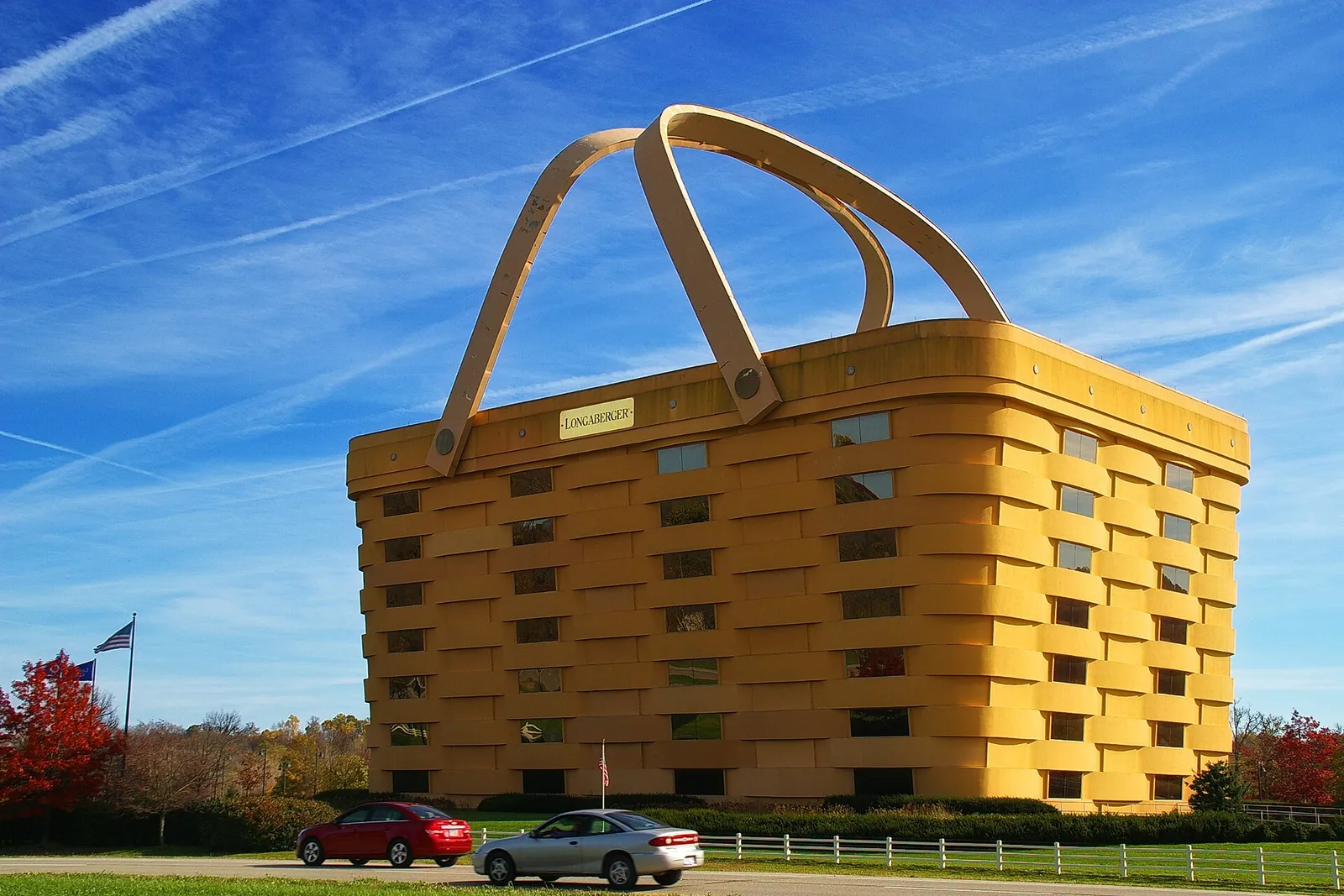 Budynek Longaberger w kształcie koszyka (zdjęcie ilustracyjne)