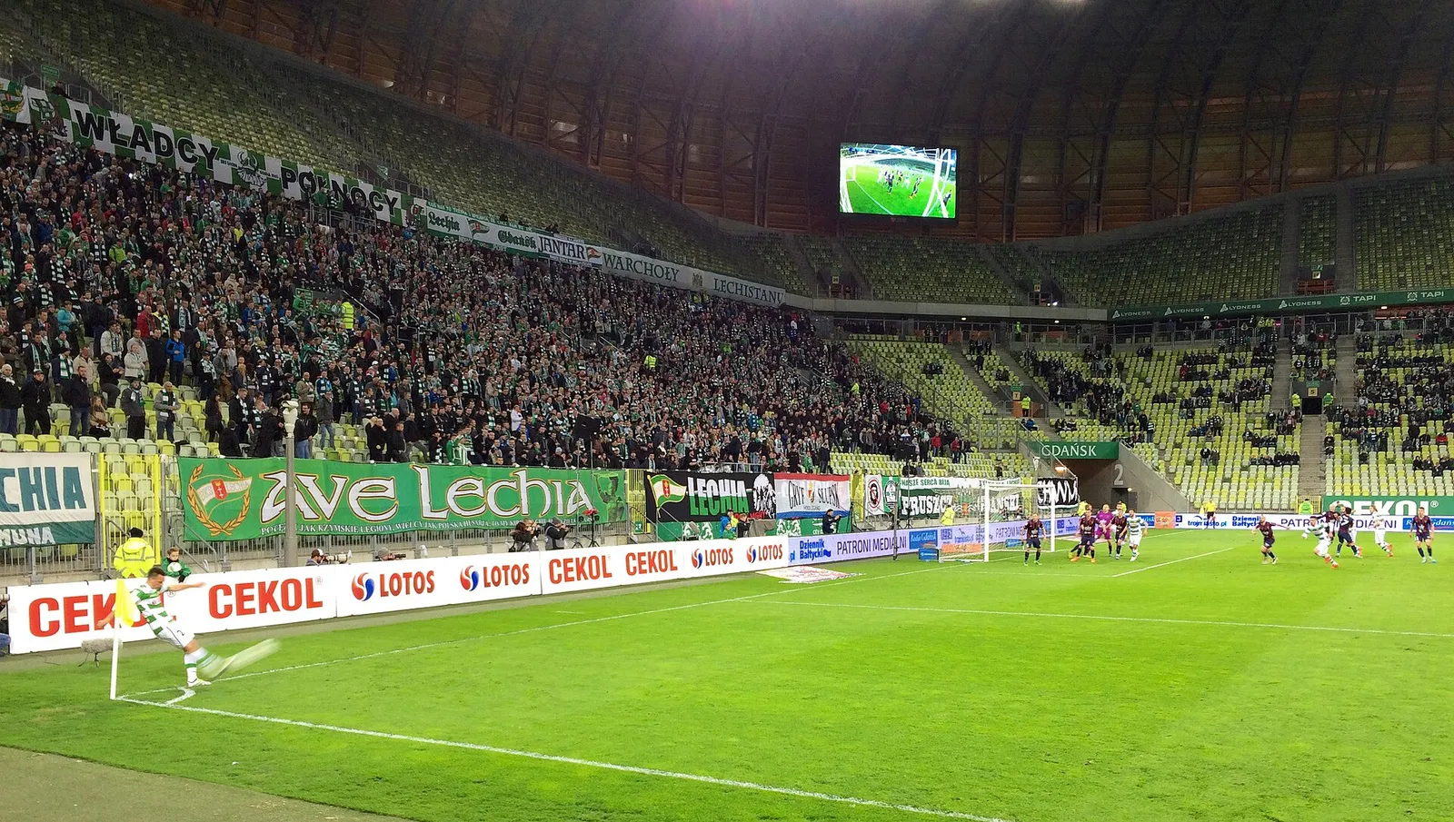 Stadion w Gdańsku, na którym gra Lechia (zdjęcie ilustracyjne)