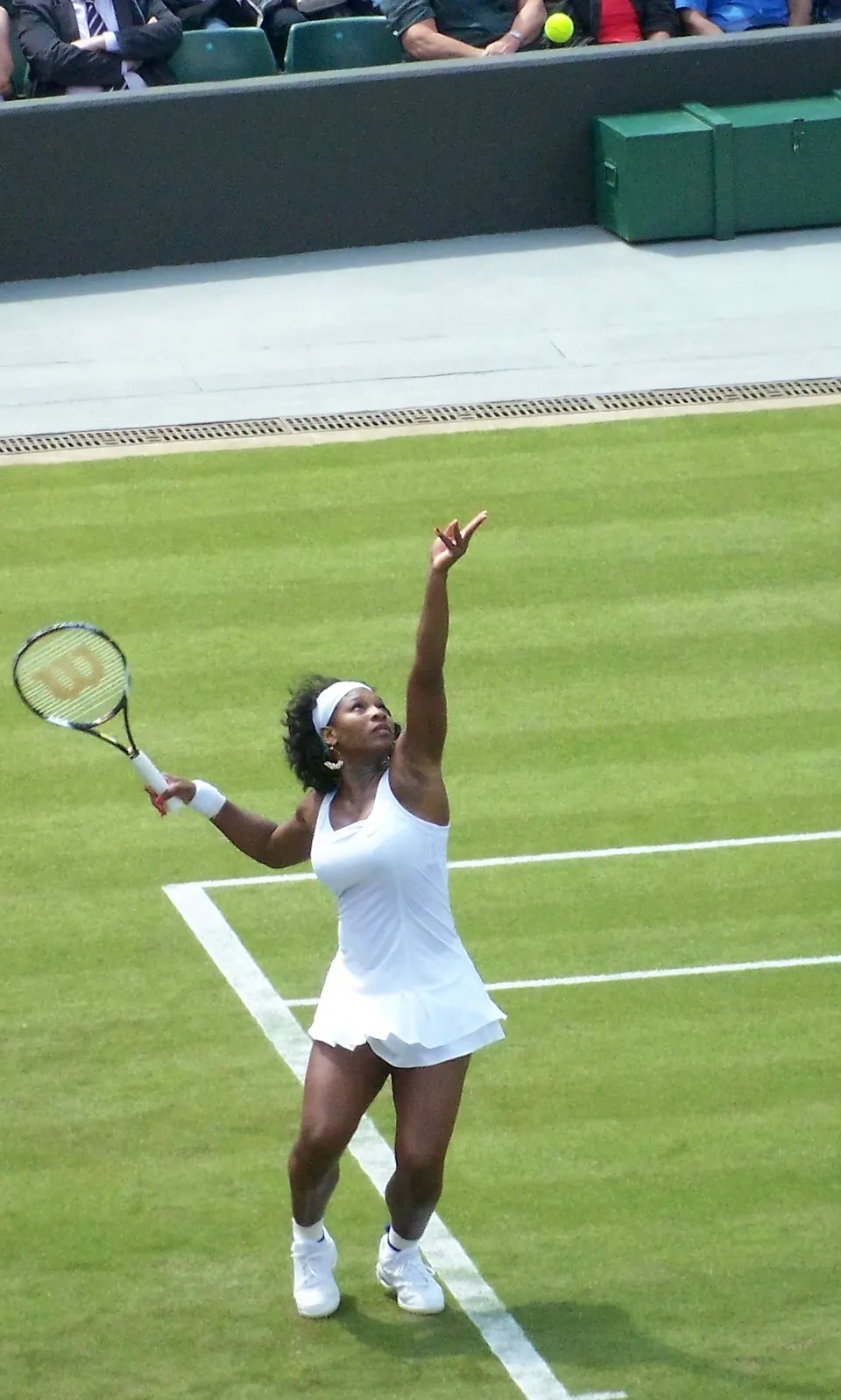 Serena Williams podczas Wimbledonu (zdjęcie archiwalne)