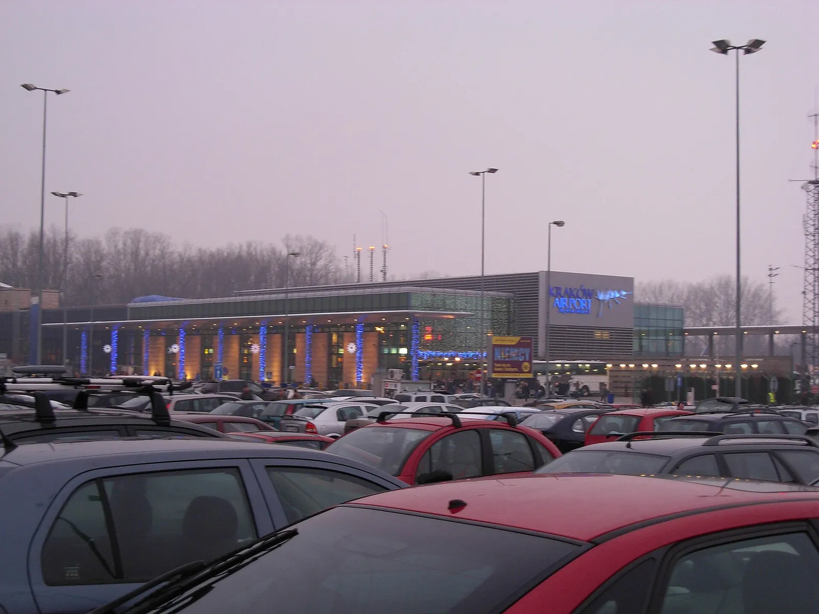 Terminal lotniska w Krakowie-Balicach