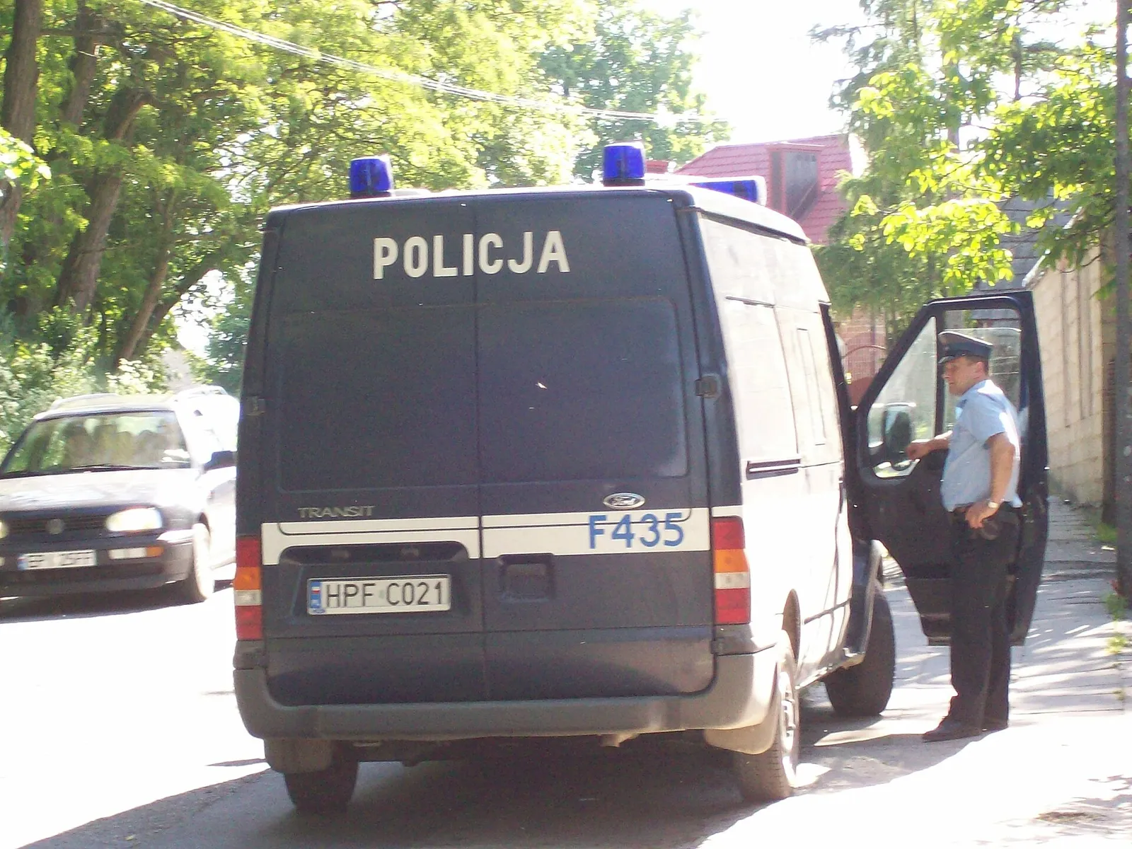 Radiowóz polskiej policji (zdjęcie ilustracyjne)