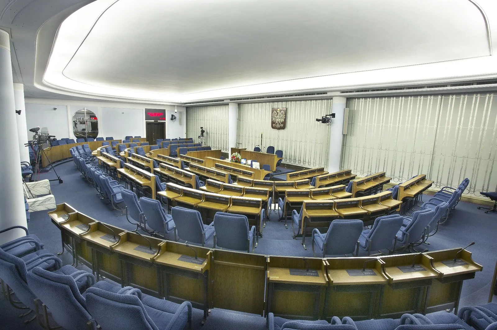 Sala obrad polskiego parlamentu (zdjęcie ilustracyjne)