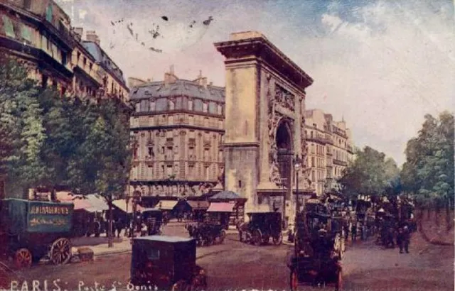 Paryż na archiwalnej fotografii (zdjęcie ilustracyjne)