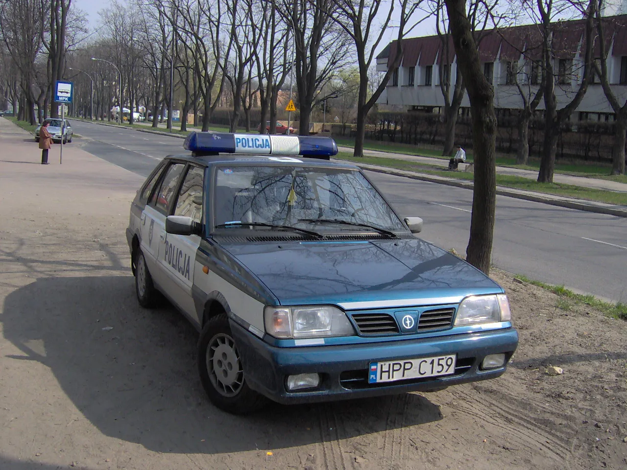 Radiowóz polskiej policji (zdjęcie ilustracyjne)