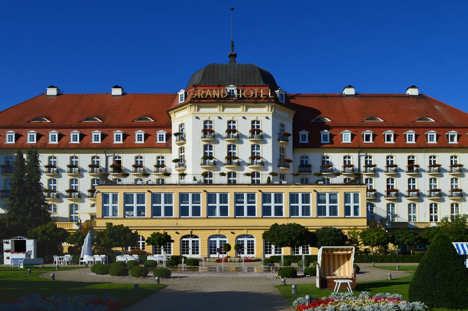 Grand Hotel w Sopocie nad Bałtykiem (zdjęcie ilustracyjne)